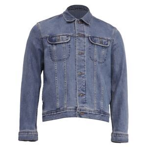 A.P.C. Classic Denim Jacket in Blue Cotton